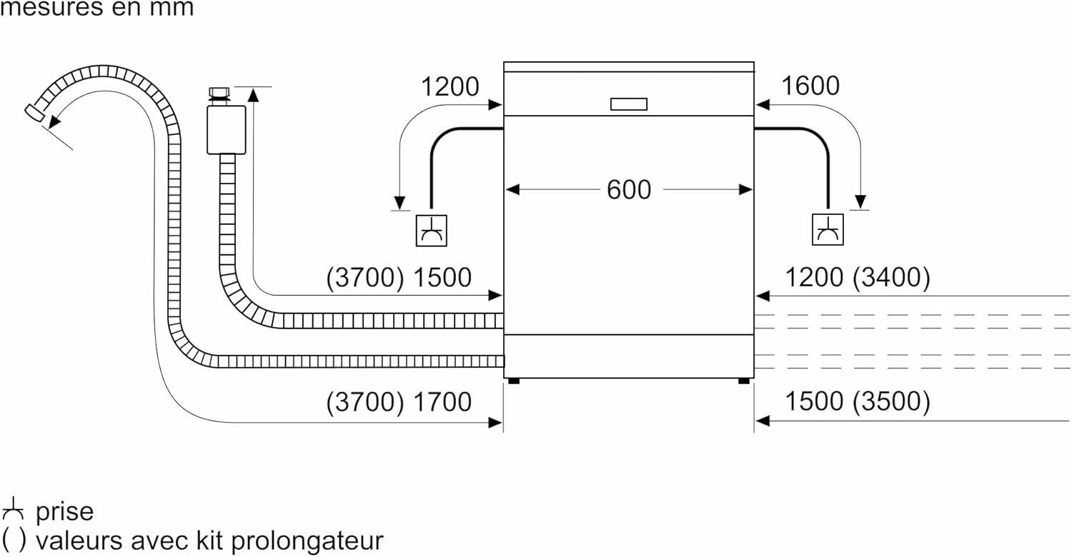 image:imageSrie 4 Lavevaisselle encastrable avec bandeau 60 cm Noir SMI4HCB07E