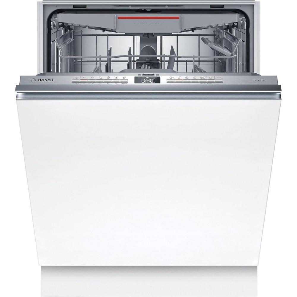 image:imageBosch SMV4EVX00E Srie 4 Lavevaisselle encastrable 60 cm 14 couverts Silence Plus 44 dB Bandeau metallic