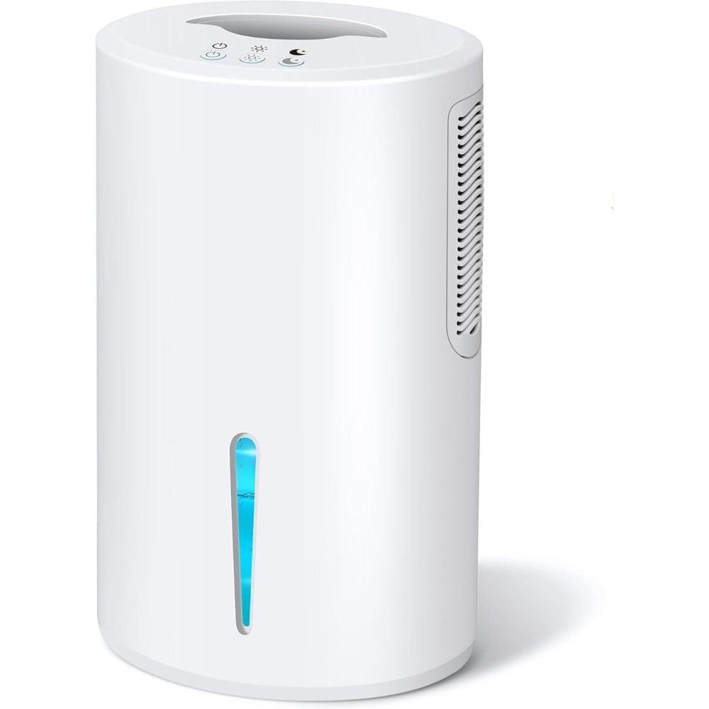 image:imageDeshumidificateur d Air 2000mlDshumidificateur lectrique Compact et Silencieux pour Chambre Coucher Avec 7 Couleurs de Lumire pour Chambre Armoire de Salle de Bain RV CuisineVertVert