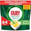 Fairy Original Tablettes Lave-Vaisselle 84 Capsules