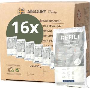 AbsoDry Duo Family – Déshumidificateur d&rsquo;air anti moisissure non électrique – Absorbeur d&rsquo;humidité – Pour une meilleure qualité de l&rsquo;air – Anti humidité maison, salle de bain, chambre – Gris foncé(Lot de Recharges)
