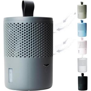 AbsoDry Duo Family – Déshumidificateur d&rsquo;air anti moisissure non électrique – Absorbeur d&rsquo;humidité – Pour une meilleure qualité de l&rsquo;air – Anti humidité maison, salle de bain, chambre – Gris foncé(Gris)
