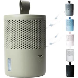 AbsoDry Duo Family – Déshumidificateur d&rsquo;air anti moisissure non électrique – Absorbeur d&rsquo;humidité – Pour une meilleure qualité de l&rsquo;air – Anti humidité maison, salle de bain, chambre – Gris foncé(Vert)