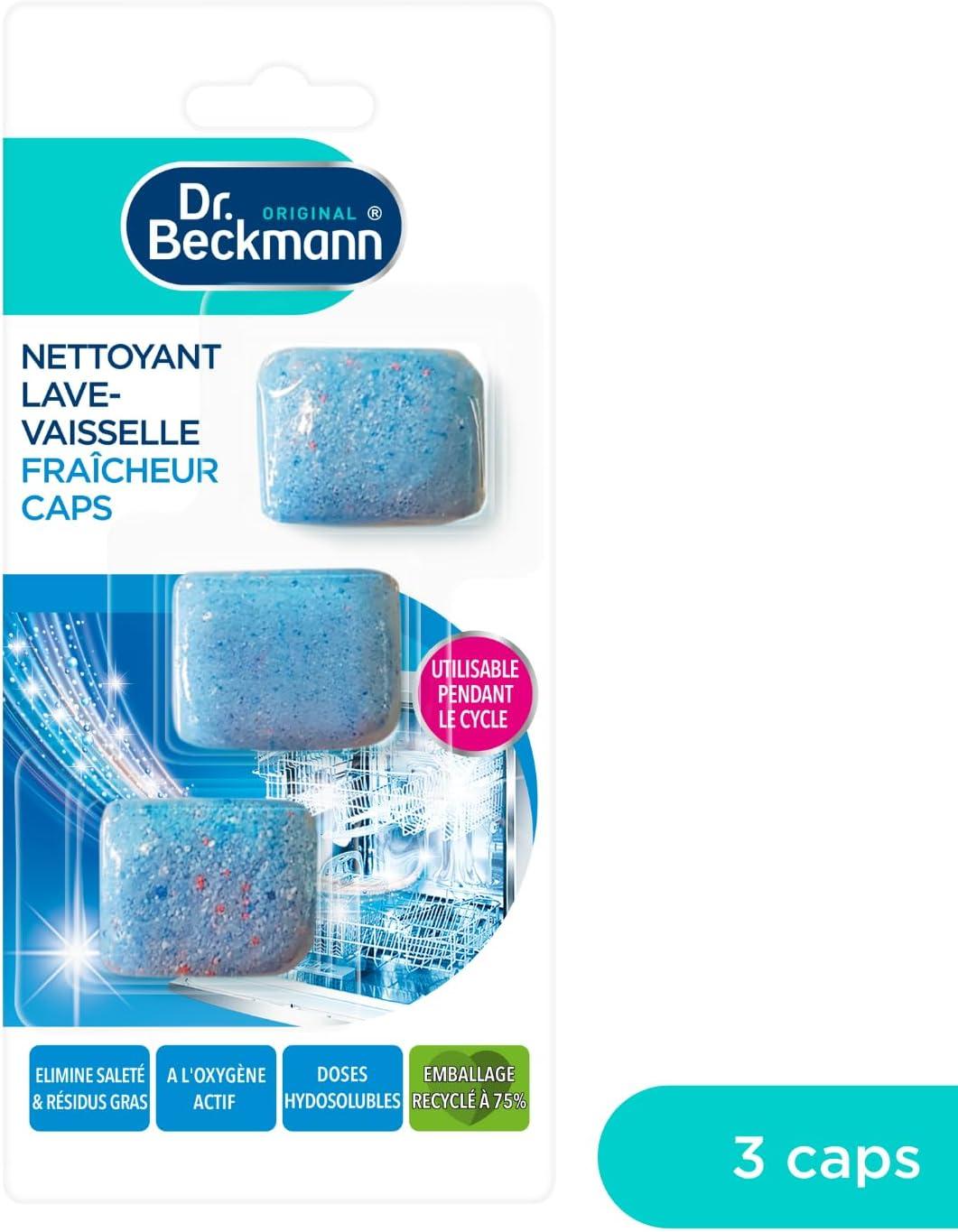 image:imageDr Beckmann Nettoyant LaveVaisselle Fracheur 3 doses de 20g CitronNettoyant LaveVaisselle Caps