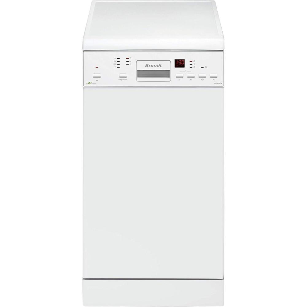 image:imageLavevaisselle pose libre BRANDT DFS1010W 10 couverts L45cm 47 dB Blanc