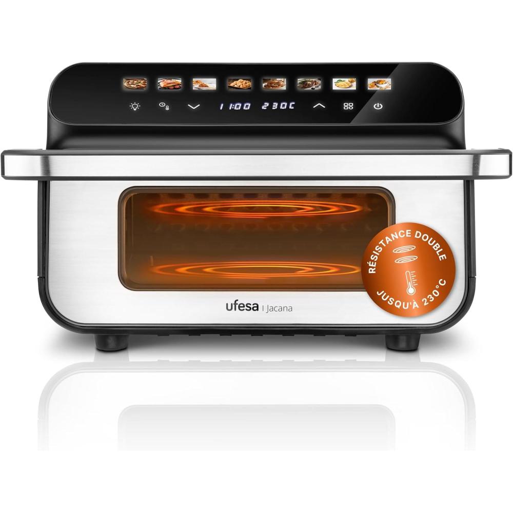 image:imageUfesa Magister Friteuse lectrique Air Air Fryer XXL 12 L 12 programmes 1850W Minuterie Temprature 200C 6 Accessoires inclus Sans BPA10 L