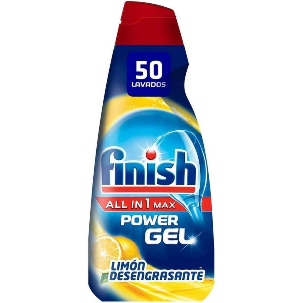 image:imageFinish Tout en 1 Gel pour lavevaisselle Citron 50 dosis multicoloreCitron