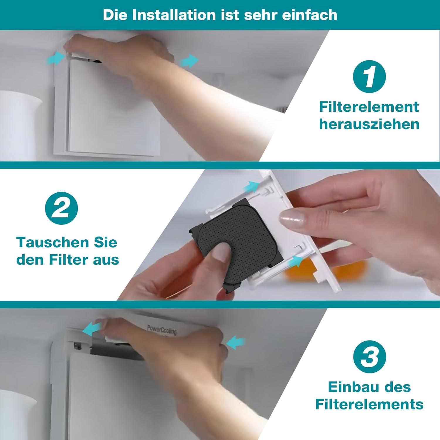 image:imageFiltre charbon actif pour rfrigrateur Liebherr 9096989 9882460 988246000 Fresh Air Filtre de rechange pour rfrigrateur Liebherr Noir filtre charbon actif 1 pice1 Filtre Charbon Actif