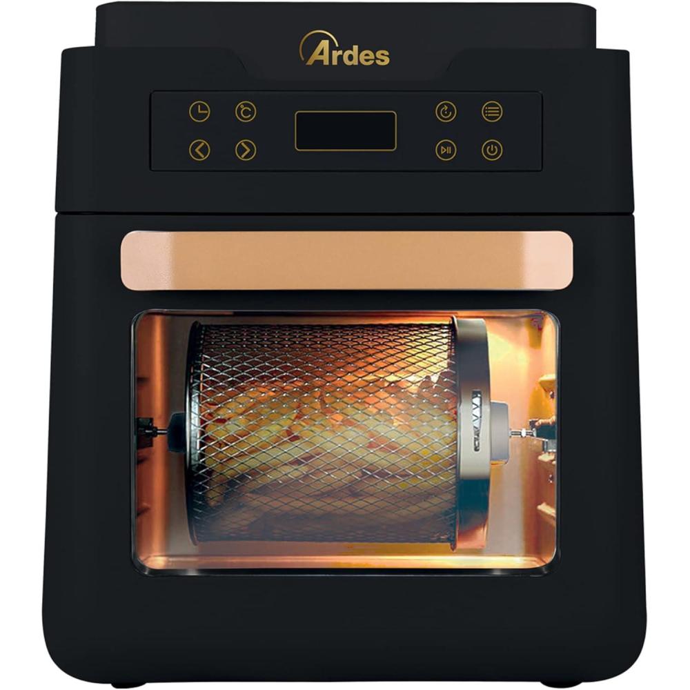 image:imageARDES ARAMFRY34 Friteuse air chaud Capacit de 5 litres Petite friteuse air avec cran tactile numrique et minuterie de 60 minutes Technologie air rapide Modle Friggisaba MaxiEldorada XXL