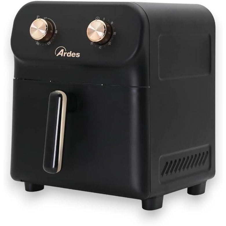 image:imageARDES ARAMFRY34 Friteuse air chaud Capacit de 5 litres Petite friteuse air avec cran tactile numrique et minuterie de 60 minutes Technologie air rapide Modle Friggisaba MaxiEldorada 6L M