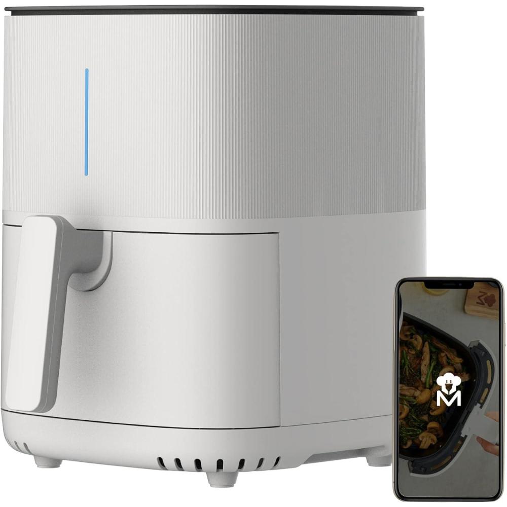 image:imageMasterPro Rocket 360 Friteuse sans huile Capacit de 36 L et puissance de 1500 Watt cran tactile LED et panier antiadhsif Friteuse air chaud Temprature rglable 80200C5L