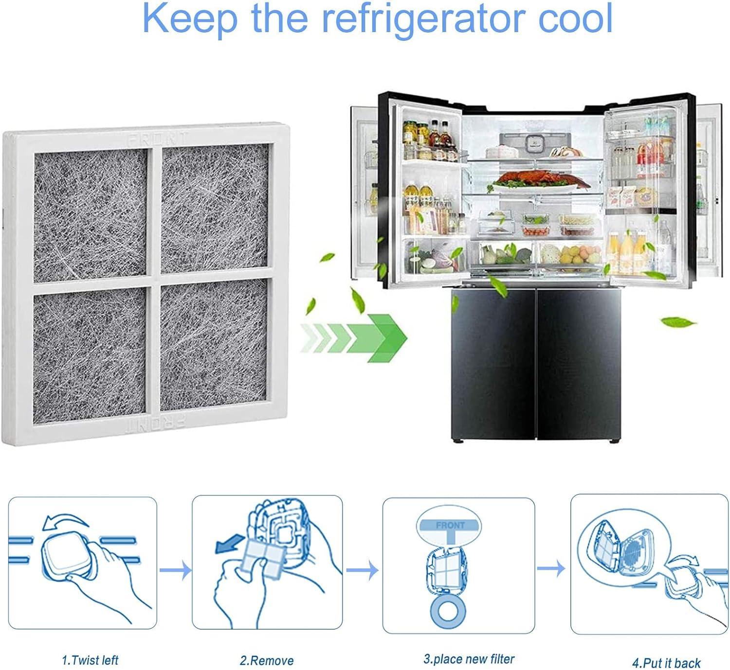 image:imageFiltre Air De Remplacement3 pcs Rfrigrateur Filtre Air Rfrigrateur pour LG LT120F Kenmore Elite 469918 Rfrigrateur Conglateur