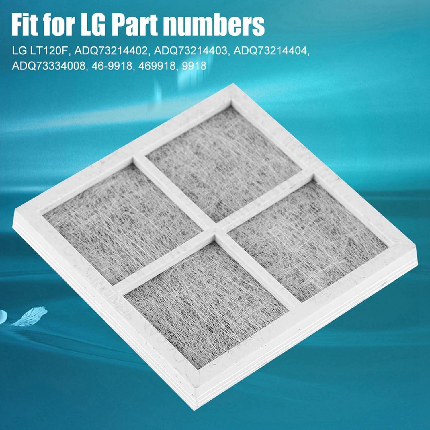 image:imageFiltre Air Rfrigrateur et Conglateur Remplacement LT120F 3 Pices Haute Efficacit AntiOdeur pour LG et GE Cafe Series Compatible avec Elite 469918