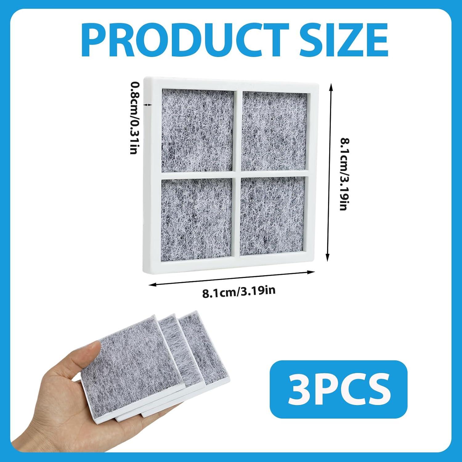 image:imageFiltre Air pour Rfrigrateur LG 3 Pices Compatible avec LG LT120F LMXS28626S LFXS26973S LFXS26596S et plus Greacesrio