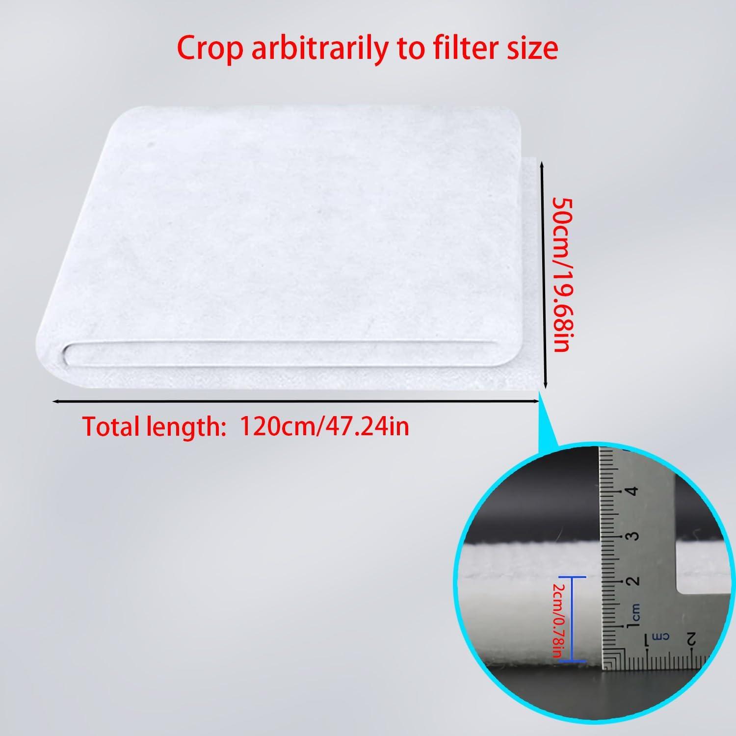 image:imageFiltre pour Climatisation Gainable 50 x 60cm Filtre g4 Dcouper Filtre de Climatiseur Convient Aux Conduits de Climatisation Filtre Industriel Poussire 1pcs50 60cm30 x 10 x 2 cm