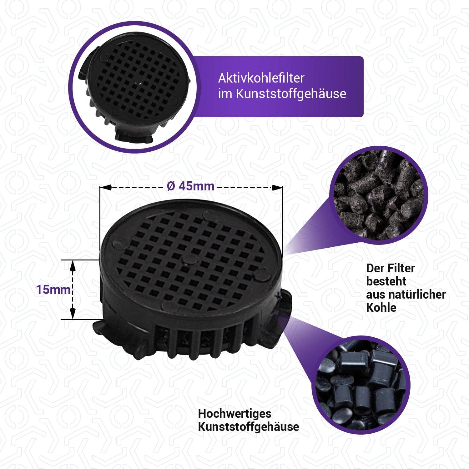 image:imageFreshair Lot de 2 filtres charbon actif de 45 mm de diamtre pour rfrigrateur Liebherr FreshAir Liebherr 9096342 ampamp Liebherr Fresh Air Filter 2354VP