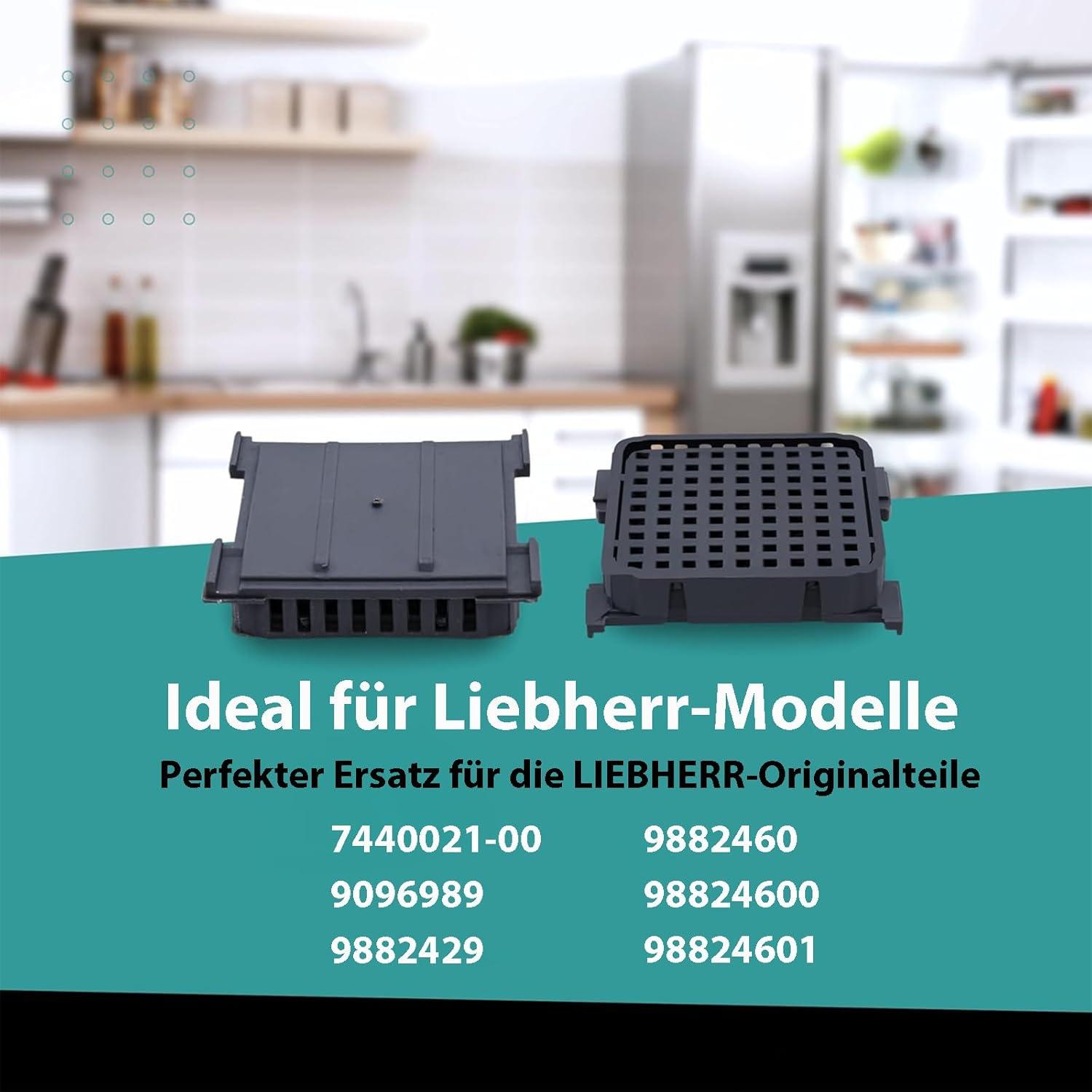 image:imageLot de 2 filtres air pour rfrigrateur 42 mm Filtre charbon actif Fresh Air Filtre air pour rfrigrateur Liebherr 909698998824609882460009882429 Pour rfrigrateurs charbon