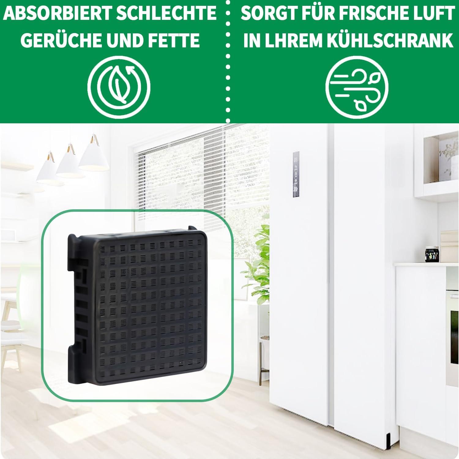 image:imageLot de 2 filtres charbon actif pour rfrigrateur Liebherr 9096989 9882460 988246000 Fresh Air avec charbon actif pour rfrigrateurs Filtre charbon actif de qualit suprieure Compatible avec