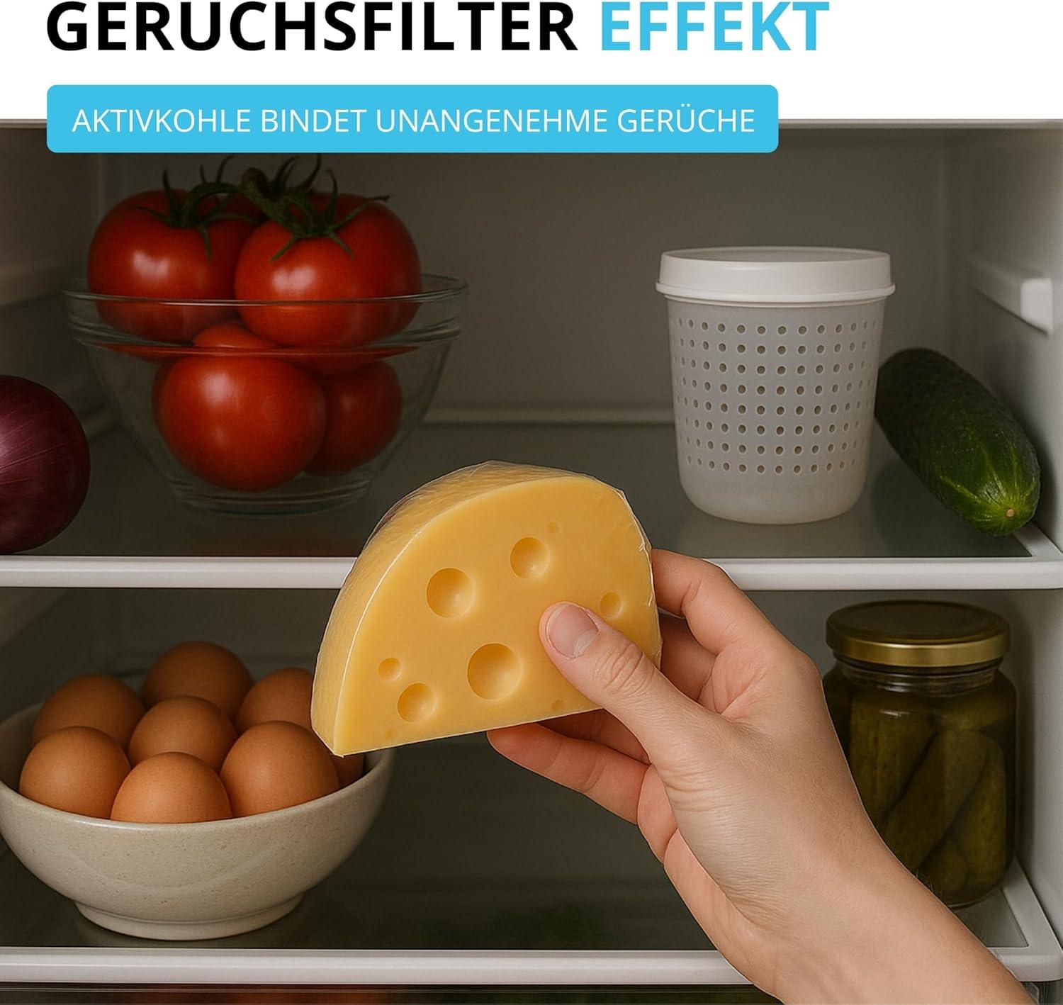 image:imageLot de filtres compatibles avec les filtres Miele Active AirClean 7236280 KKFRF Filtre air pour rfrigrateur Filtre charbon actif Filtre antiodeurs Air Clean