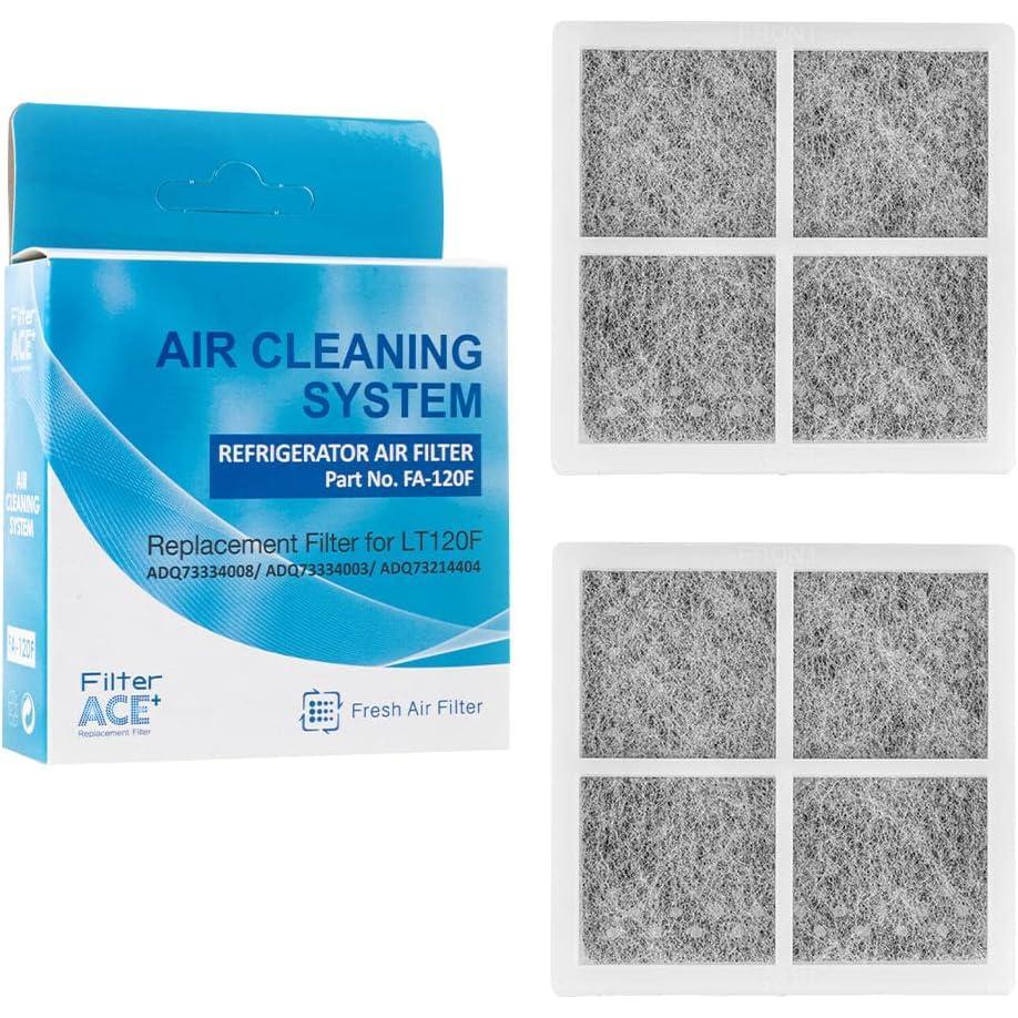 image:imageACE FA120F Filtre air rfrigrateur compatible avec LG Pure N Fresh ADQ73214404 ADQ73214405 ADQ73214408 LT120F Traitement de Pur Air frigo amricain lot de 22