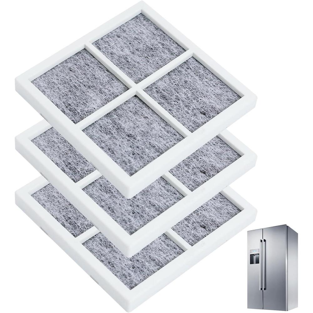 image:imageFiltre Air pour Rfrigrateur LG 3 Pices Compatible avec LG LT120F LMXS28626S LFXS26973S LFXS26596S et plus Greacesrio