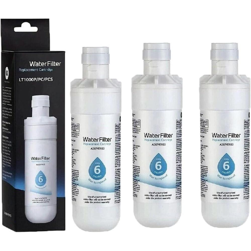image:imageFiltre  Eau pour Rfrigrateur ADQ747935 Remplacement pour LT1000PPCPCS MDJ64844601 ADQ74793501 ADQ74793503pcs