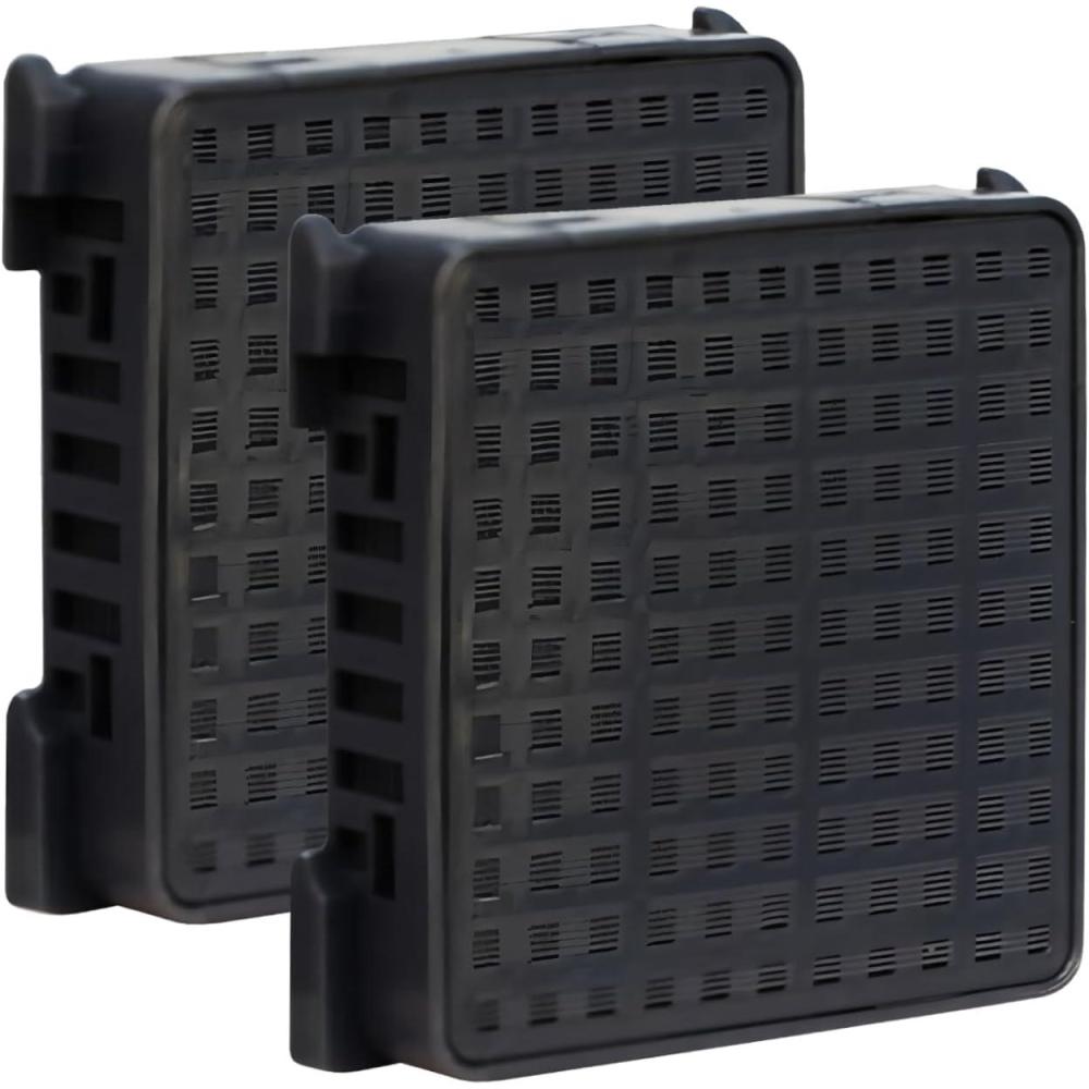 image:imageLot de 2 filtres charbon actif pour rfrigrateur Liebherr 9096989 9882460 988246000 Fresh Air avec charbon actif pour rfrigrateurs Filtre charbon actif de qualit suprieure Compatible avec