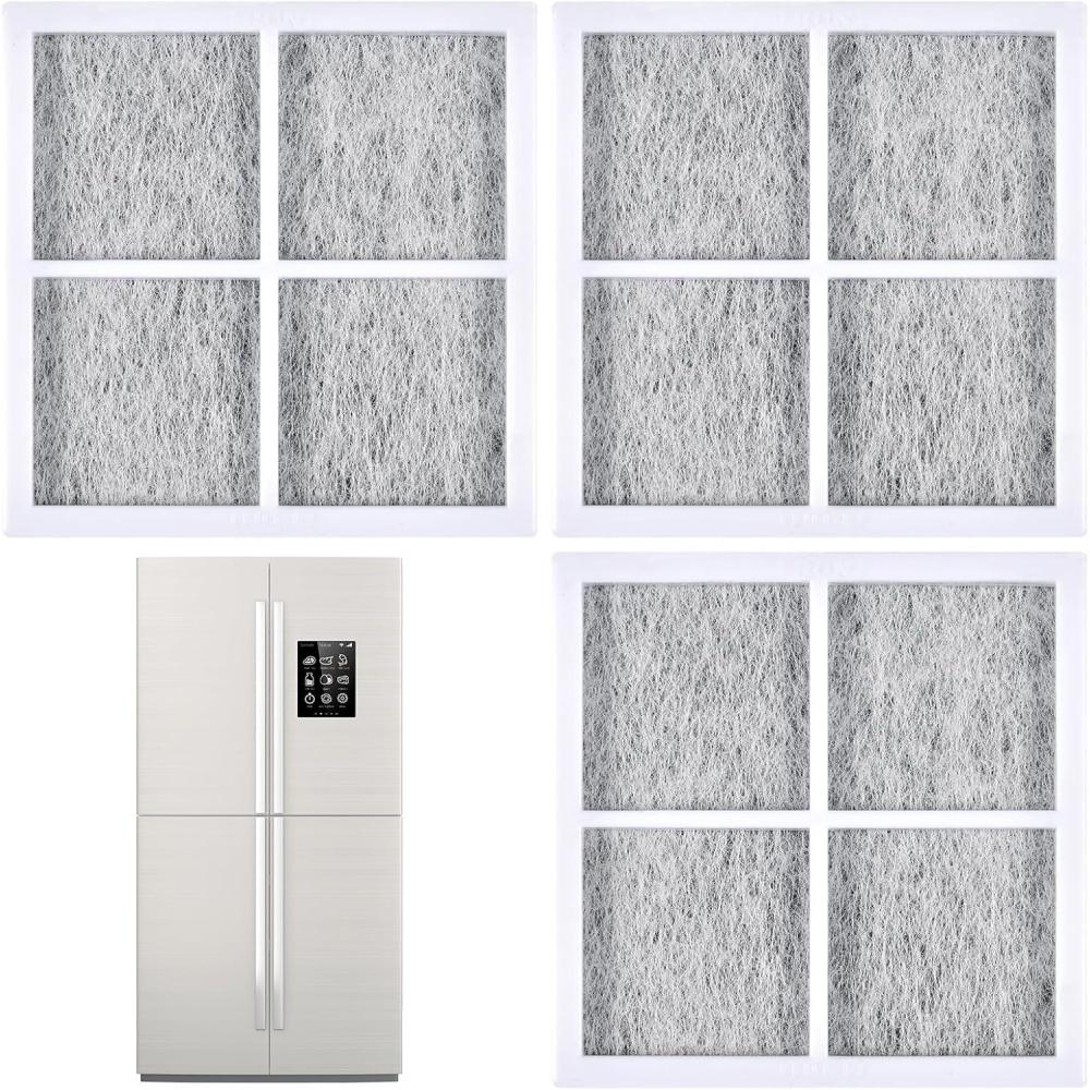 image:imageLot de 3 filtres pour rfrigrateur air frais filtre Pure Fresh filtre de rechange pour rfrigrateur filtre air filtre charbon actif de remplacement