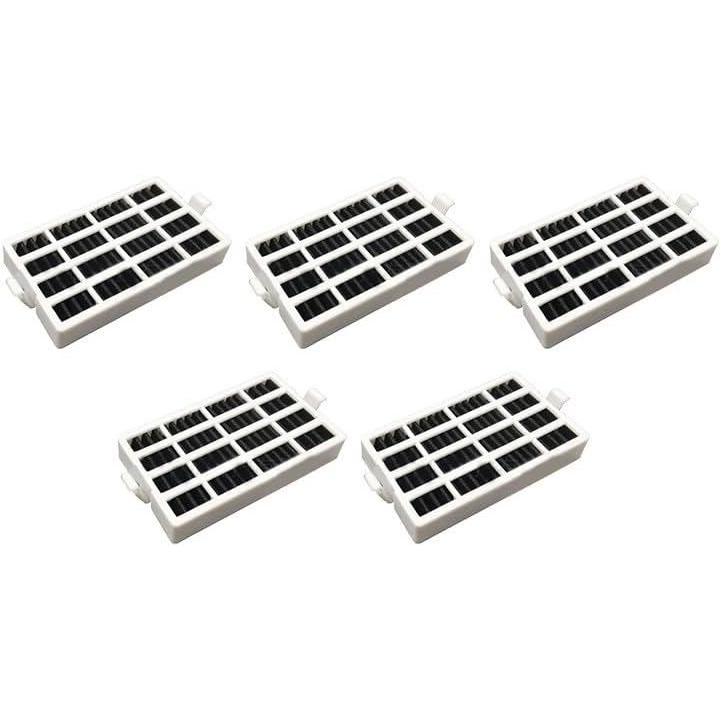image:imageLot de 5 filtres pour rfrigrateur utilisant du charbon actif avanc pour prserver la fracheur