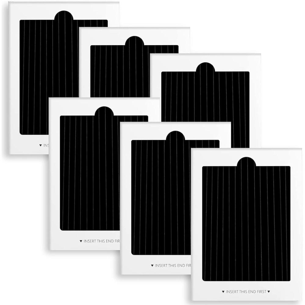 image:imageLot de 6 filtres air pour rfrigrateur rfrigrateur avec technologie carbone pour absorber les odeurs alimentaires