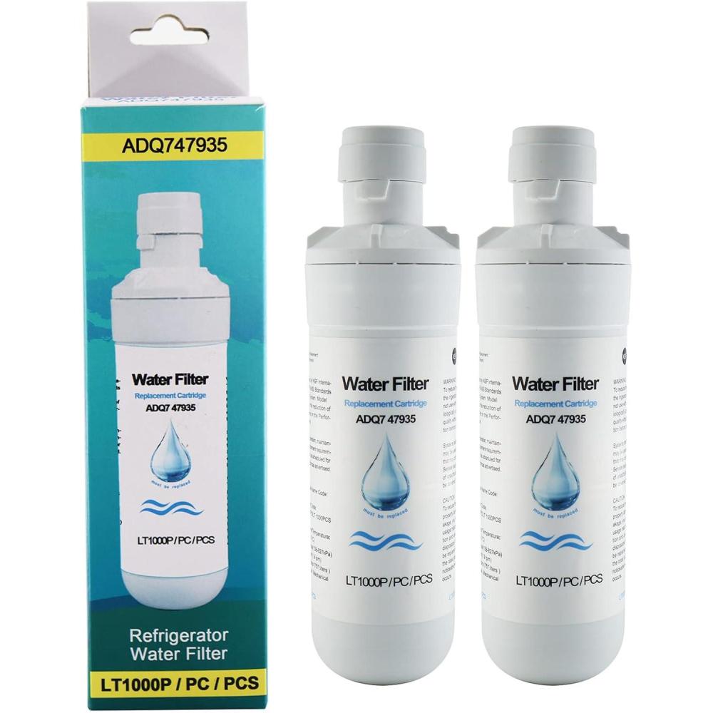 image:imageLt1000pPcpice Filtre eau pour rfrigrateur rfrigrant filtre eau externe ADQ747935 certifi NSF compatible avec MDJ64844601 ADQ74793501 ADQ74793502 Kenmore99802 Pices