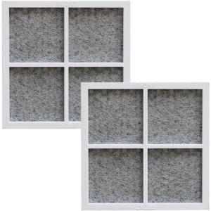 2 PCS Filtre de Remplacement pour Réfrigérateur LG, Filtre à Air Pure n Fresh Compatible avec LG LT120F, LFX31925SW, LFX31925SB, Kenmore 469918