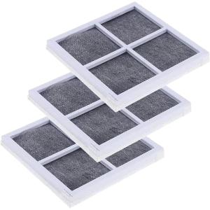 3 Pcs Filtre à Air pour Réfrigérateur, Filtre à Air de Remplacement, Filtre Frigo Americain Convient pour LG LT120F, Filtre à Air Frais de Rechange