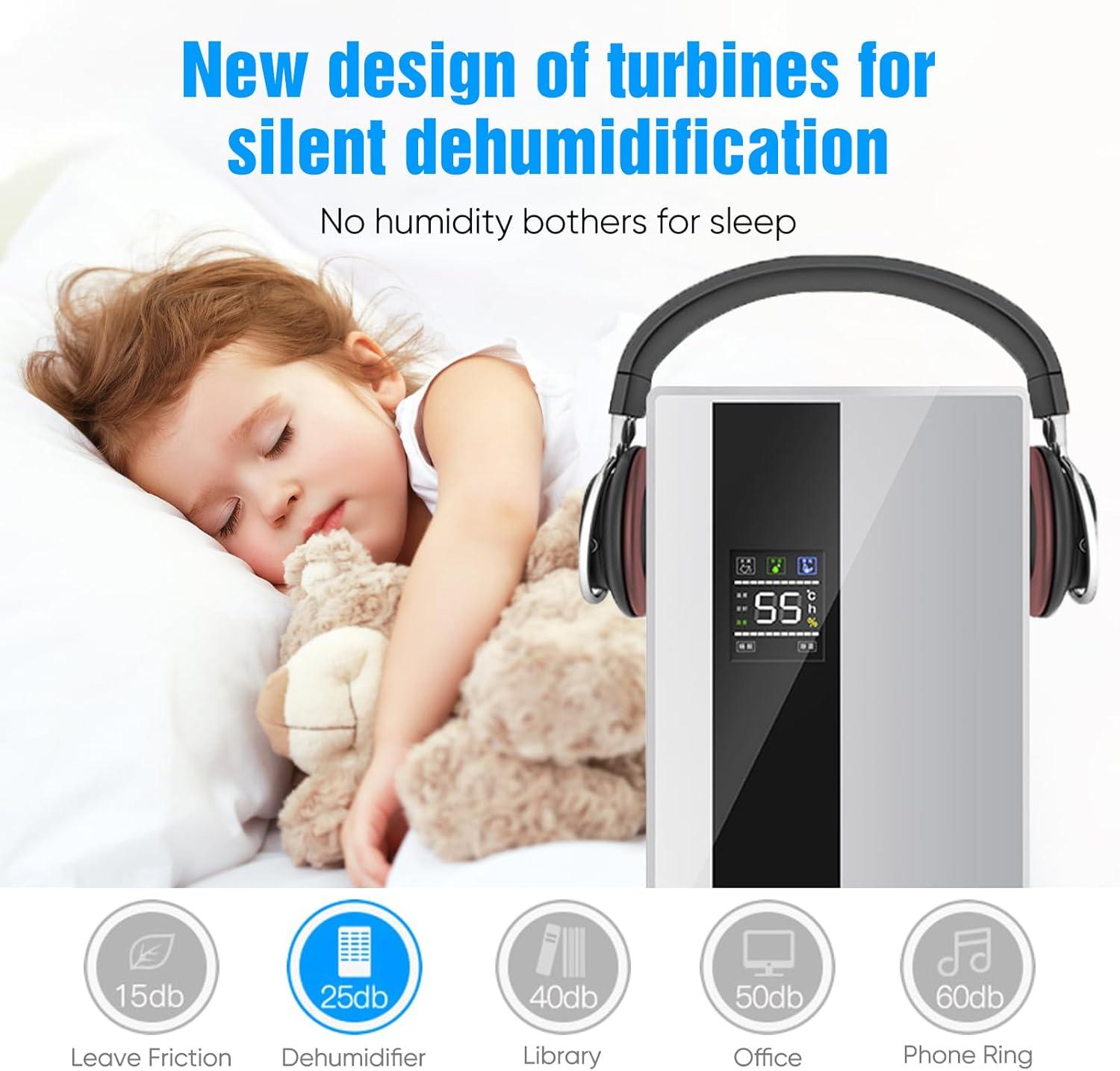 image:image22L DShumidificateur D Air Et Purificateur DAir 2 En 1 Portable Silencieux DShumidificateur Avec TLCommande Cran LED 24h Timer Mode Sommeil ampamp DGivrage ArrT Automatique Pour Maison