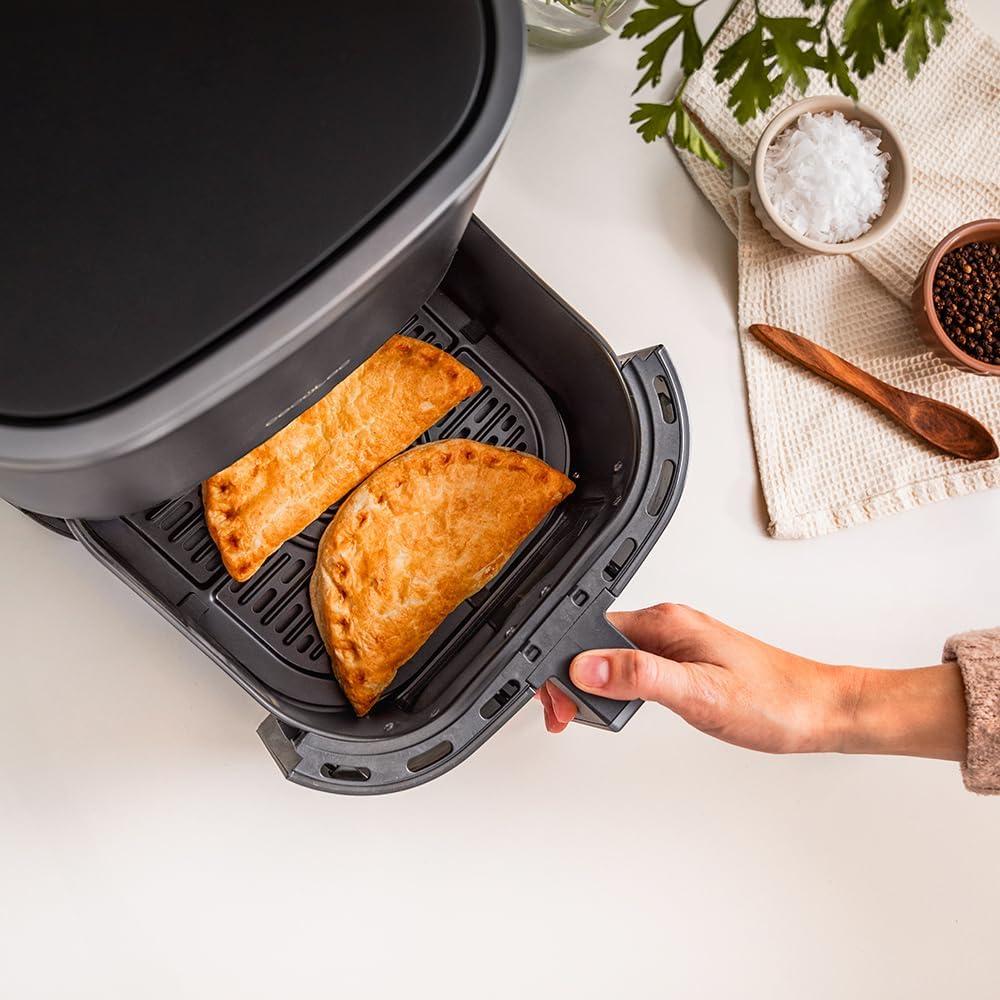 image:imageCecotec Friteuse Air sans Huile de 4 L avec Fentre Cecofry Fantastik Window 4000 Air Fryer 1400 W 9 Menus Contrle Tactile Technologie PerfectCoo 80200C Temps AjustableNoir Fentre