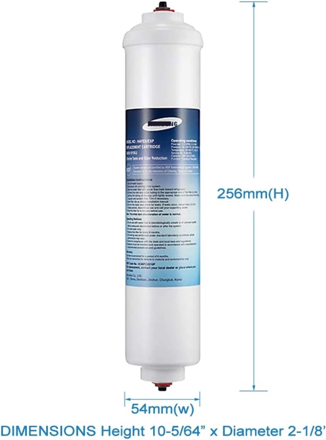 image:imageFiltre Eau For Rfrigrateur Et Conglateur DA2910105J Compatible Avec SamsungDA2910105J DA9902131B HAFEXEXP Style Amricain DA2010CB5 PCS10 Pcs