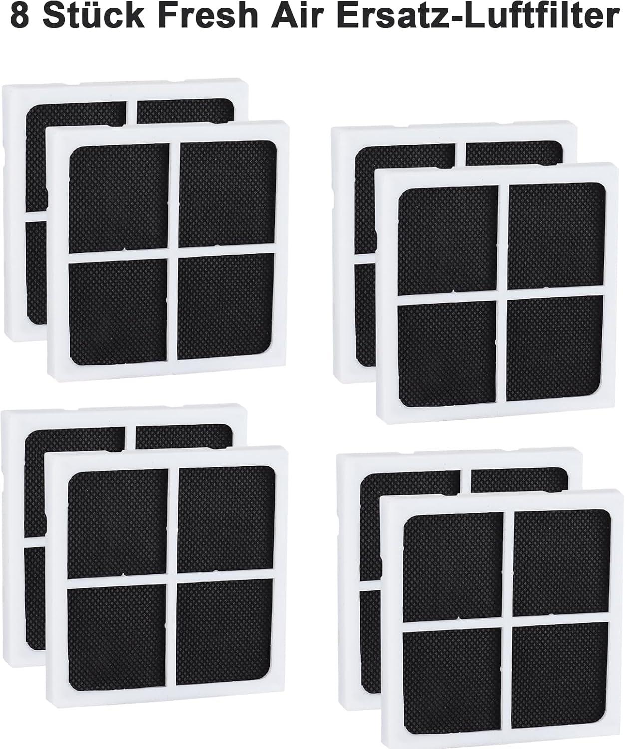 image:imageLot de 8 filtres air FFL155L pour rfrigrateur compatibles avec LG Pure N Fresh ADQ73214405 ADQ73214404 ADQ73214408 Filtre antibactrien Pur Air pour rfrigrateur