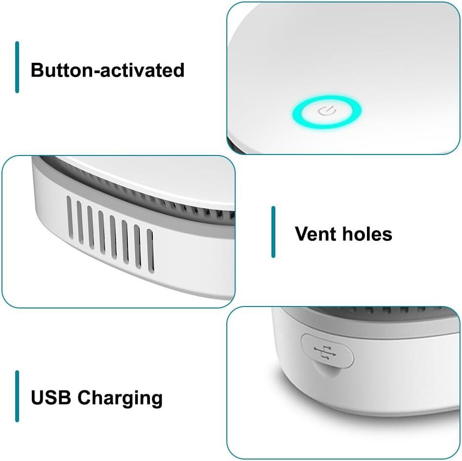 image:imagePurificateur dair Portable diffusateur dozone conomie dnergie Gnrateur Strilisateur dodeurs Faible Bruit pour Rfrigrateur darmoire Chaussures la Maison