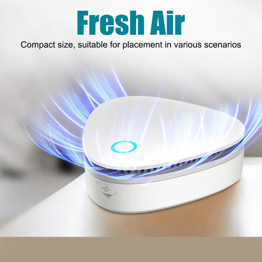 image:imagePurificateur dair Portable diffusateur dozone conomie dnergie Gnrateur Strilisateur dodeurs Faible Bruit pour Rfrigrateur darmoire Chaussures la Maison