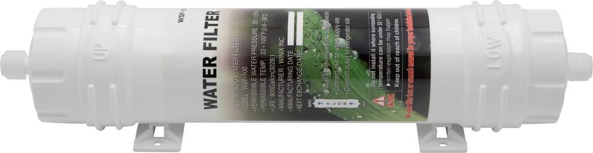 image:imageWSF100 Filtre eau compatible avec Samsung rfrigrateur Cartouche filtrante Externe pour frigo amricain Filtre en Ligne WSF100
