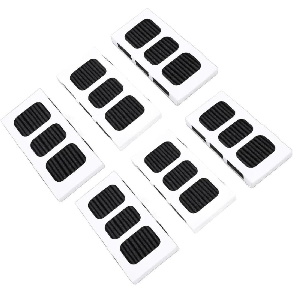 image:imageAramox Filtre Air pour Rfrigrateur 6 Pices pour Paultra2 Charbon Actif Coton Paquet de Remplacement pour Rfrigrateur Conservation des Aliments