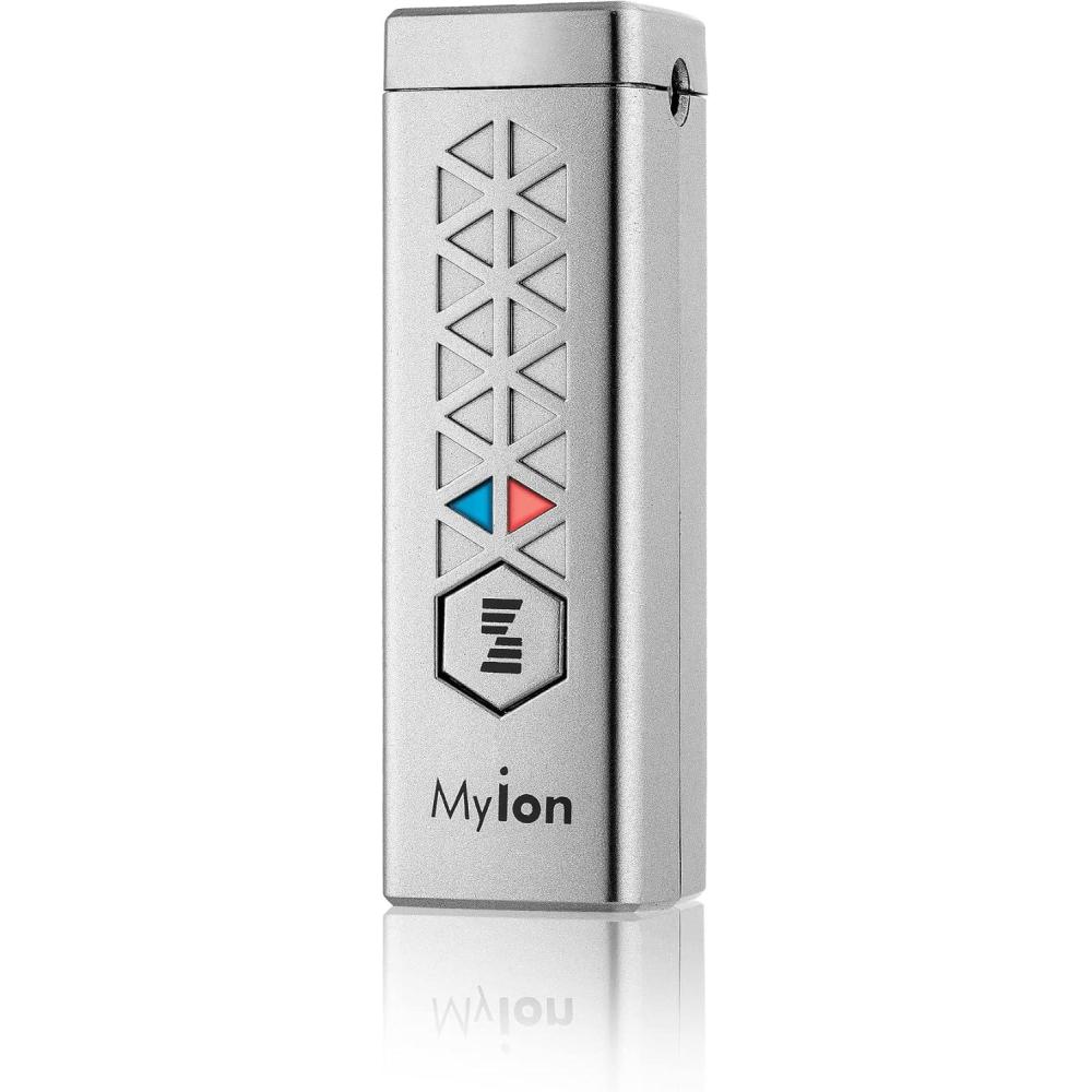 image:imageZEPTER  Myion Bleu  Air Thrapy  Purificateur dair portableSilver
