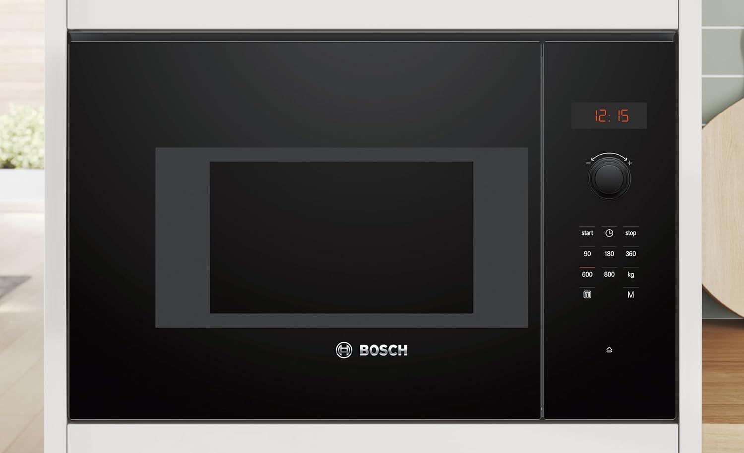 image:imageBosch BFL523MB4 Srie 2 Microondes encastrable 50 x 38 cm 20 Litres NoirNoir