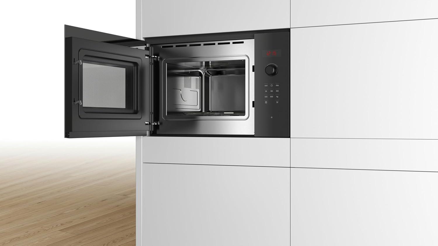 image:imageBosch BFL523MB4 Srie 2 Microondes encastrable 50 x 38 cm 20 Litres NoirNoir