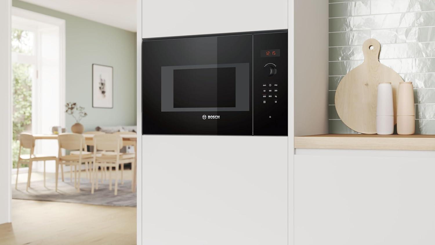 image:imageBosch BFL523MB4 Srie 2 Microondes encastrable 50 x 38 cm 20 Litres NoirNoir