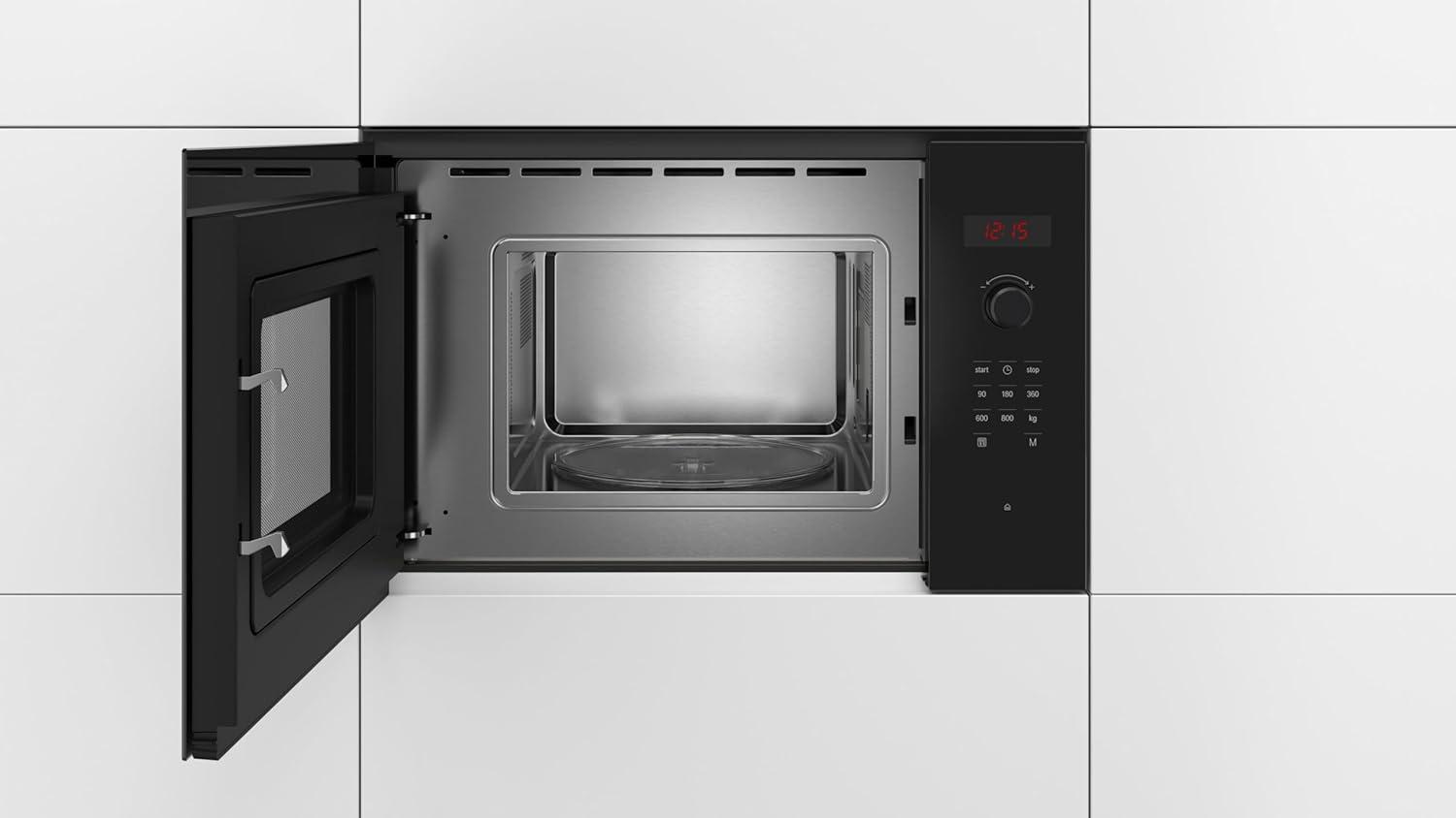 image:imageBosch BFL523MB4 Srie 2 Microondes encastrable 50 x 38 cm 20 Litres NoirNoir