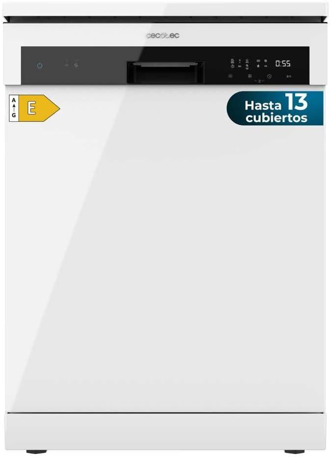 image:imageCecotec Lavevaisselle Indpendant de 45 cm Bolero Aguazero 4201 E 11 Couverts 6 Programmes avec Dual Zone Wash Dpart Diffr jusqu 24 heures avant et AquaStop lectronique Plateau CouvertsBlanc