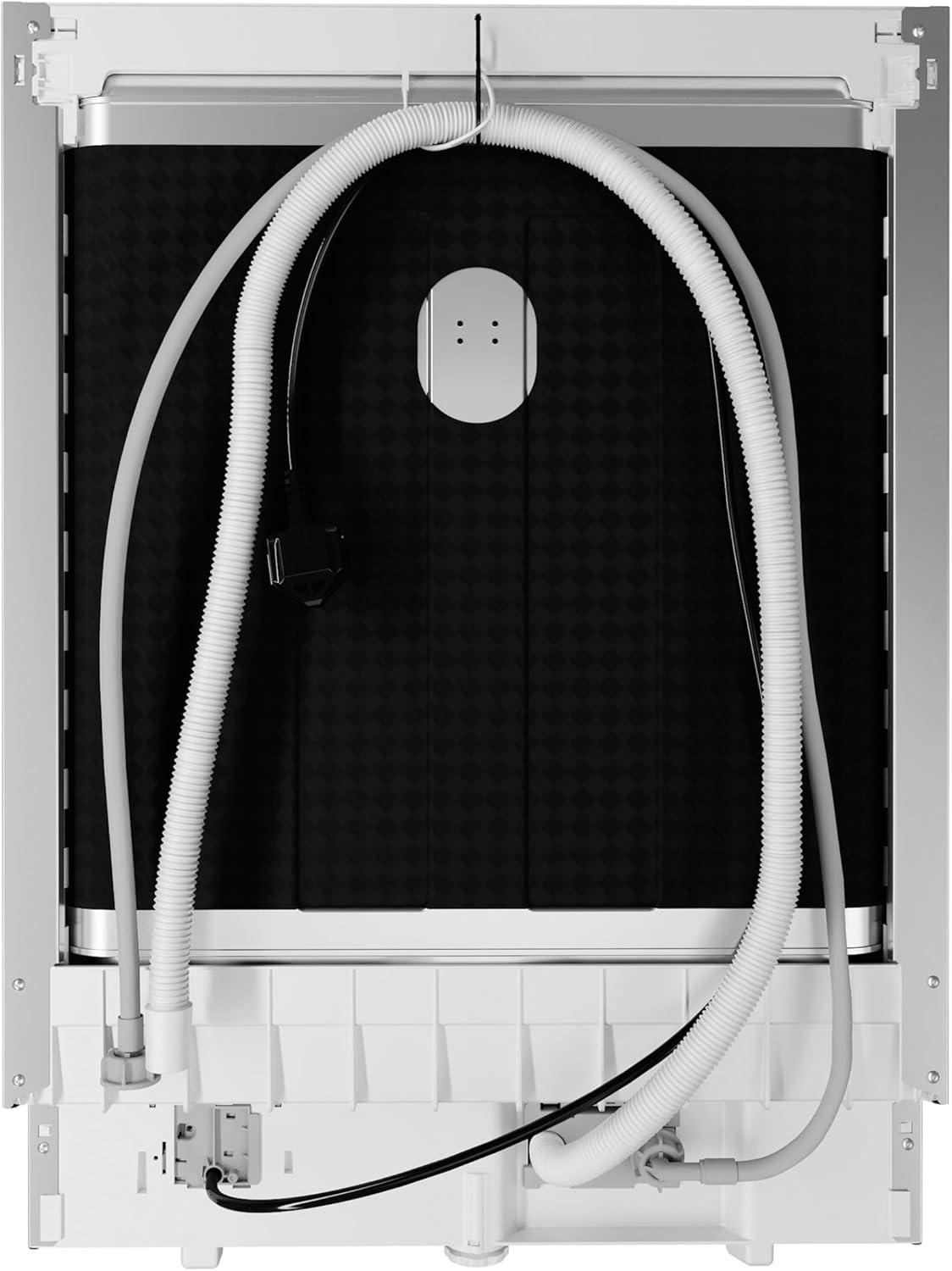 image:imageLave vaisselle encastrable 60 cm Whirlpool WBC3C26 Lave vaisselle integrable Bandeau blanc Classe nergtique A Affichage temps restant Dpart diffr