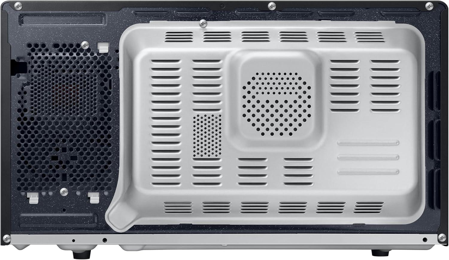 image:imageSamsung MC28A5137KKE1 Microondes combin avec grill et air chaud 900 W 28 l AirFry Power Defrost intrieur en cramique maille rsistant aux rayures noir