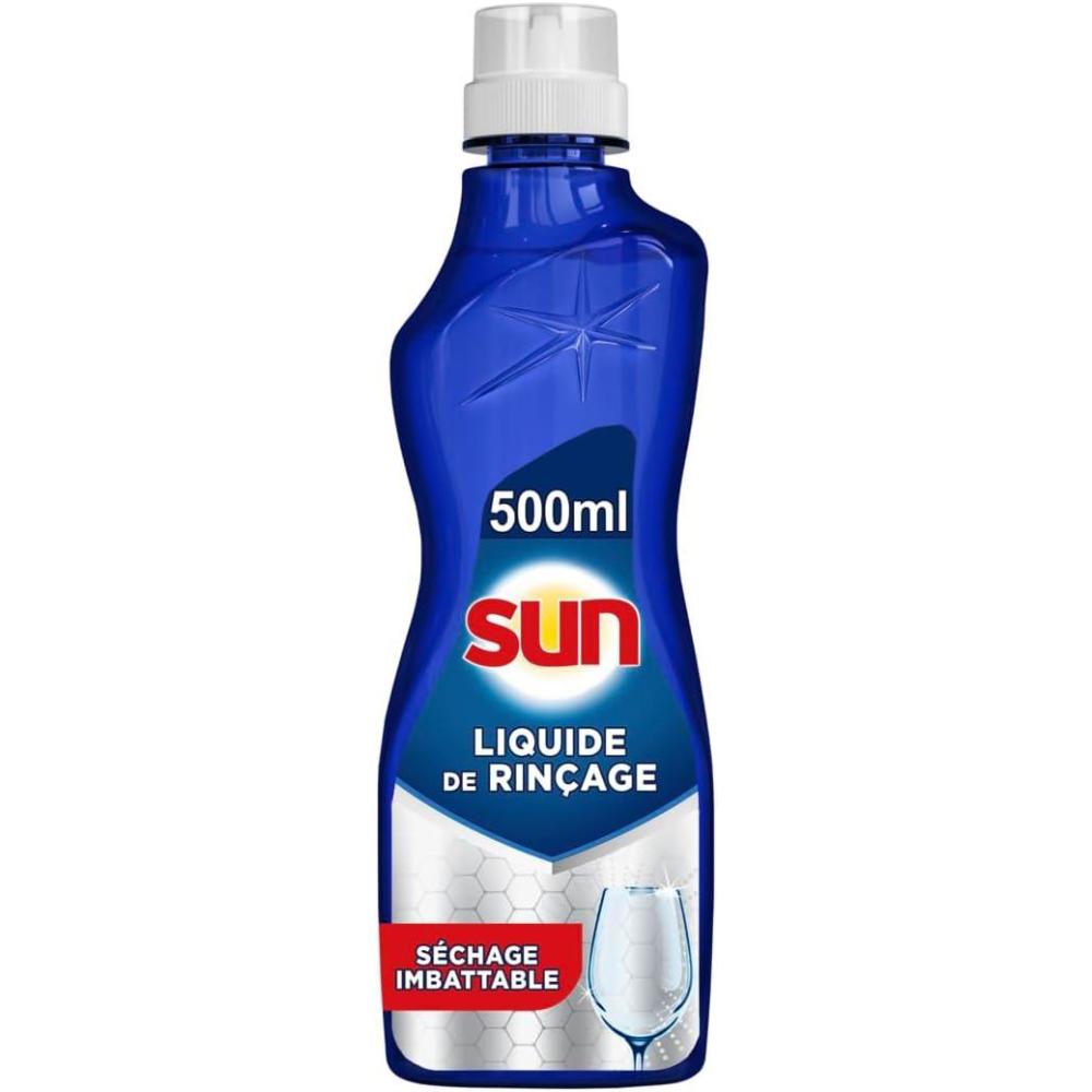 image:imageSun Liquide de Rinage LaveVaisselle Brillance parfaite 1L 2x plus de brillance prvient les dpts de calcaire sur la vaisselle500 ml Lot de 1